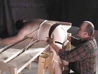 Bound Guy Gets Ass Sexd