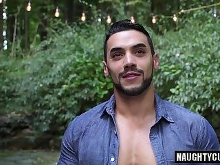 Latin gay anal sex with cumshot