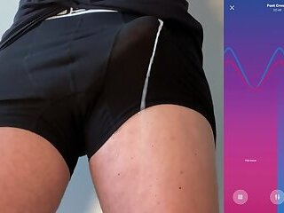 Hands free prostaste orgasm machine compilation